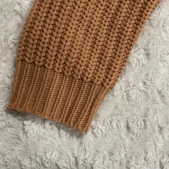 FAVLUX OFF THE SHOULDER SWEATER. Size L in soft rust orange color. EUC. - Picture 3 of 9